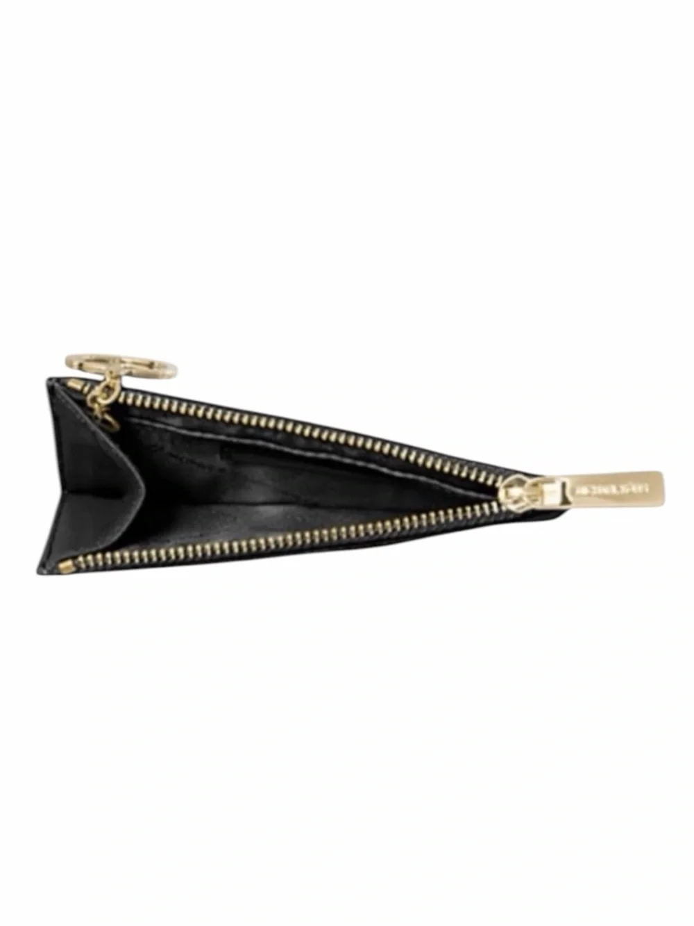 Michael Kors Jet Set Travel Black Saffiano Leather Coin Pouch NWT